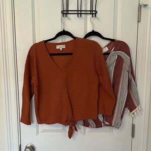 Madewell and Boutique top